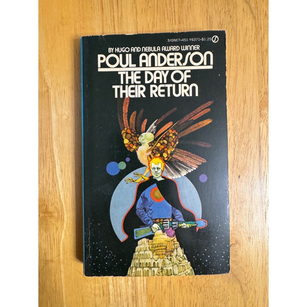 The Day of Their Return Poul Anderson Signet Science Fiction Paperback‎ 1975